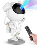 SunTime Star Projector Galaxy Night Light - Astronaut Starry Nebula Ceiling LED Lamp with Timer and Remote, Gift for Kids Adults for Bedroom, Christmas, Birthdays, Valentine's Day etc.