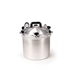 All American 921 Canner Pressure Cooker, 21.5 qt, Silver