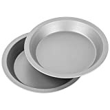 G & S Metal Products Company OvenStuff Nonstick 9” Pie Pans, Set of 2, Gray