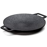 SCSP - Korean BBQ Grill Non-stick Grill Pan/Natural Material 6 Layer Coating/[Made In Korea]Circular size 15.3 inches[Bag included] Can be used for both home and outdoor stoves.