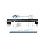 Epson Workforce ES-65WR Wireless Portable Sheet-fed Document Scanner with Premium Accounting Features for PC and Mac