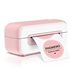 Pink Label Printer, Phomemo Thermal Label Printer for Shipping Packages, Shipping Label Printer for Amazon Shopify Etsy Ebay FedEx USPS, Desktop Label Printers for Home Business, Pink