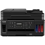 Canon G7020 All-In-One Printer For Home Office | Wireless Supertank (Megatank) Printer | Copier | Scan, | Fax and ADF with Mobile Printing, Black