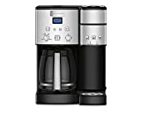 Cuisinart Coffee Center 12-Cup Coffeemaker and Single-Serve Brewer, Silver