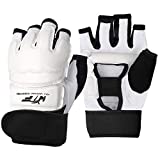 Punch Bag Training Gloves, LangRay Taekwondo Karate Gloves for Sparring Martial Arts Boxing Training for Adults and Kids,White S