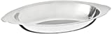 Winco Stainless Steel Oval Au Gratin Dish, 8-Ounce