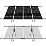 ECO-Worthy Adjustable Multi-Pieces Solar Panel Mounting Brackets Kit System for 1-4pcs Solar Panels