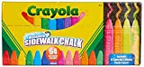Crayola Sidewalk Chalk, Washable, Outdoor, Easter Gifts for Kids, 64 Count