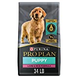 Purina Pro Plan High Protein Puppy Food DHA Lamb & Rice Formula - 34 lb. Bag