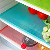 12 Pcs Refrigerator Liners, MayNest Washable Mats Covers Pads, Home Kitchen Gadgets Accessories Organization for Top Freezer Glass Shelf Wire Shelving Cupboard Cabinet Drawers (12 White)