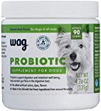 Amazon Brand - Wag Probiotic Supplement Chews for Dogs (90 count)