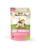 Pet Naturals of Vermont - Daily Probiotic for Dogs, Digestive Health Supplement, 60 Bite-Sized Chews