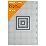 Fiskars Craft Supplies: Self Healing Cutting Mat for Crafts, Sewing, and Quilting Projects, 24x36” (12-83727097J) , Gray