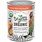 Purina Beyond Organic Wet Dog Food, Organic Chicken & Sweet Potato Adult Recipe Ground Entrée with Broth - (12) 13 oz. Cans