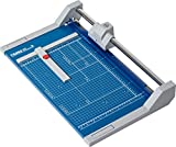 Dahle 550 Professional Rolling Trimmer, 14-1/8' Cut Length, 20 Sheet Capacity, Self-Sharpening, Automatic Clamp, German Engineered Paper Cutter