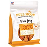 Full Moon Chicken Jerky Healthy All Natural Dog Treats Human Grade Made in USA Grain Free 12 oz