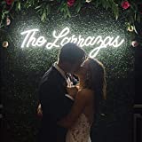 LC Sign Custom Neon Signs for Bedroom Wedding Party Décor Personalized Dimmable LED Neon Sign for Wall Art Birthday Gifts Giving Name Neon Lights (36' Length, 1 Line Text)