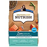 Rachael Ray Nutrish Zero Grain Natural Dry Dog Food, Salmon & Sweet Potato Recipe, 23 Pounds, Grain Free