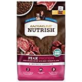 Rachael Ray Nutrish PEAK Natural Dry Dog Food, Open Prairie Recipe with Beef, Venison & Lamb, 12 Pounds, Grain Free (Packaging May Vary)