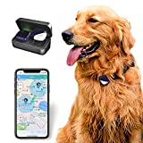 PETFON Pet GPS Tracker, No Monthly Fee, Real-Time Tracking Collar Device, APP Control For Dogs And Pets Activity Monitor