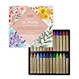 HA SHI Non Toxic Soft Water Soluble Oil Pastels for Artist and Professional (24 Colors)
