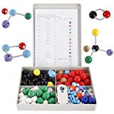 Yaeccc 200 Pcs Molecular Model Kit for Organic and Inorganic Chemistry, Chemistry Molecular Model Student and Teacher Set ,Include 83 Atoms & 116 Links & 1 Short Link Remover Tool