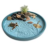 Mini Zen Garden Sea Life, A Day at The Ocean, Desktop Sandbox for Meditation and Relaxation