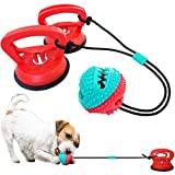 Incuisting Dog chew Toys, Aggressive chew Fixed chew Toys, Dog Educational Toys, Food Distribution Ball Toys, Puppies Training Toys, Sucker Dog Rope Toys for Large Dogs, Dog Teeth Cleaning Toys (bule)