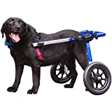 Walkin' Wheels Dog Wheelchair - for Large Dogs 70-180 Pounds - Veterinarian Approved - Dog Wheelchair for Back Legs