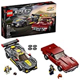 LEGO Speed Champions Chevrolet Corvette C8.R Race Car and 1968 Chevrolet Corvette 76903 Building Kit; New 2021 (512 Pieces), Multicolor.