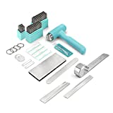 ImpressArt - Metal Stamping Kit, Includes All Essential Metal Stamping Tools for Jewelry Making and DIY Hand Stamping Custom Made Projects (Bridgette, Deluxe Bracelet Bending Kit)