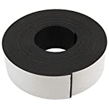 Master Magnetics - B005HY9XFC Magnet Tape, One Side Adhesive Magnetic Tape, 1/16' Thick x 1' Wide x 10 Feet (1 roll), 07019