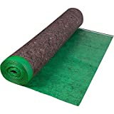 Roberts 70-193A Super Felt 360 sq 60 in. x 72 ft. x 3 mm Cushion Underlayment Roll for Engineered Wood and Laminate Flooring, Green