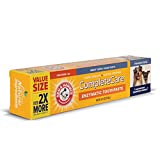 Arm & Hammer for Pets Complete Care Enzymatic Dog Toothpaste Value Size |Arm & Hammer Baking Soda Enhanced Dog Toothpaste for Dogs, Chicken Flavored Enzymatic Toothpaste for Dogs, 6.2 oz