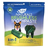Ark Naturals Brushless Toothpaste, Dog Dental Chews for Small Breeds, Freshens Breath, Helps Reduce Plaque & Tartar, 12oz, 1 Pack