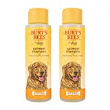 Burt's Bees for Dogs Natural Oatmeal Dog Shampoo with Colloidal Oat Flour & Honey | Moisturizing Oatmeal Dog Shampoo | Cruelty Free, Sulfate & Paraben Free, pH Balanced for Dogs -16 Oz 2 Pack