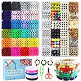 7200 Clay Beads Bracelet Making Kit,Jewelry Beading Supplies and Charms,Arts Crafts Gifts Set for Girls Teens Kids Age 4-12