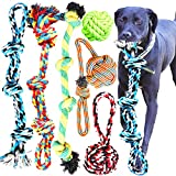 Youngever 6 Pack Large Dog Rope Toys, Dog Chew Toys, Dog Toys for Large, XL Large Dogs