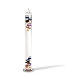 Colorful Law of Physics Indoor Glass Galileo Thermometer