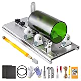 Glass Bottle Cutter Kit, Bottle Cutter DIY Machine for Cutting Square Round Oval Bottles, with Pencil Glass Cutter Tool Kit for Cutting Wine, Beer, Liquor, Whiskey, Alcohol, Champagne, and Mason Jars