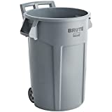 Rubbermaid Commercial 640-2131929 44 gal Brute Wheeled Container44; Gray