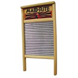 Columbus Washboard Family Size Washboard, Pack of 1, Silver