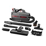 ORECK COMMERCIAL XL Pro 5 Super Compact Canister Bagged Vacuum Cleaner with Attachments, Lightweight, Carriable Portable Professional Grade, BB900-DGR, Black