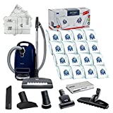 Miele Complete C3 Marin Canister HEPA Canister Vacuum Cleaner with SEB236 Powerhead Bundle - Includes Performance Pack 16 Type GN AirClean Genuine FilterBags + Genuine AH50 HEPA Filter