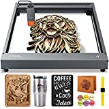 Makeblock xTool D1 Laser Cutter and Laser Engraver Machine, 5w-7.5w Output Power, 0.08 * 0.08mm Compressed Spot 0.01mm Higher Engraving Accuracy, for Acrylic Wood and Metal 432 * 406mm (17'x15.98')