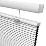 Keego Blackout Top Down Bottom Up Cordless Window Shades Blinds for Windows-Custom Cut to Size Window Blinds & Shades for Home Kitchen Bedroom Office (White 100% Blackout, Any Size)