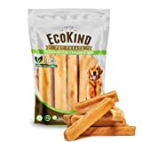 EcoKind Yak Cheese Dog Chews | 1 lb. Bag | Healthy Dog Treats, Odorless Dog Chews, Rawhide Free, Long Lasting Dog Bones for Aggressive Chewers, Indoors & Outdoor Use, Made in The Himalayans