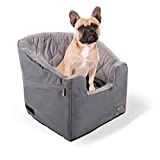 K&H Pet Products Bucket Booster Dog Car Seat Small Gray 14.5' x 20'