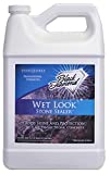 Black Diamond Stoneworks Wet Look Natural Stone Sealer Provides Durable Gloss and Protection to: Slate, Concrete, Brick, Pavers, Sandstone, Driveways, Garage Floors. Interior or Exterior. 1-Gallon.