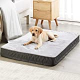 BFPETHOME Large Dog Bed for Large Dogs ,Egg Crate Foam Large Dog Mattress ,Orthopedic Dog Bed with Removable Washable and Wear Resistant Cover and Nonskid Bottom（Large Dog Bed 30/36/42）